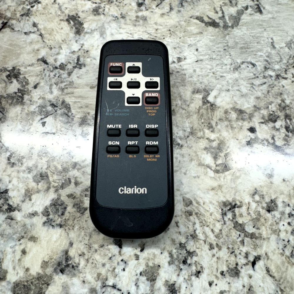 Clarion RCB-130 Car Audio Remote XD516 XDZ616 XDZ716 BD316 DB315 DB325 DRX8575Z